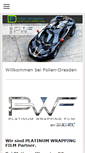 Mobile Screenshot of carwrapping-dresden.com